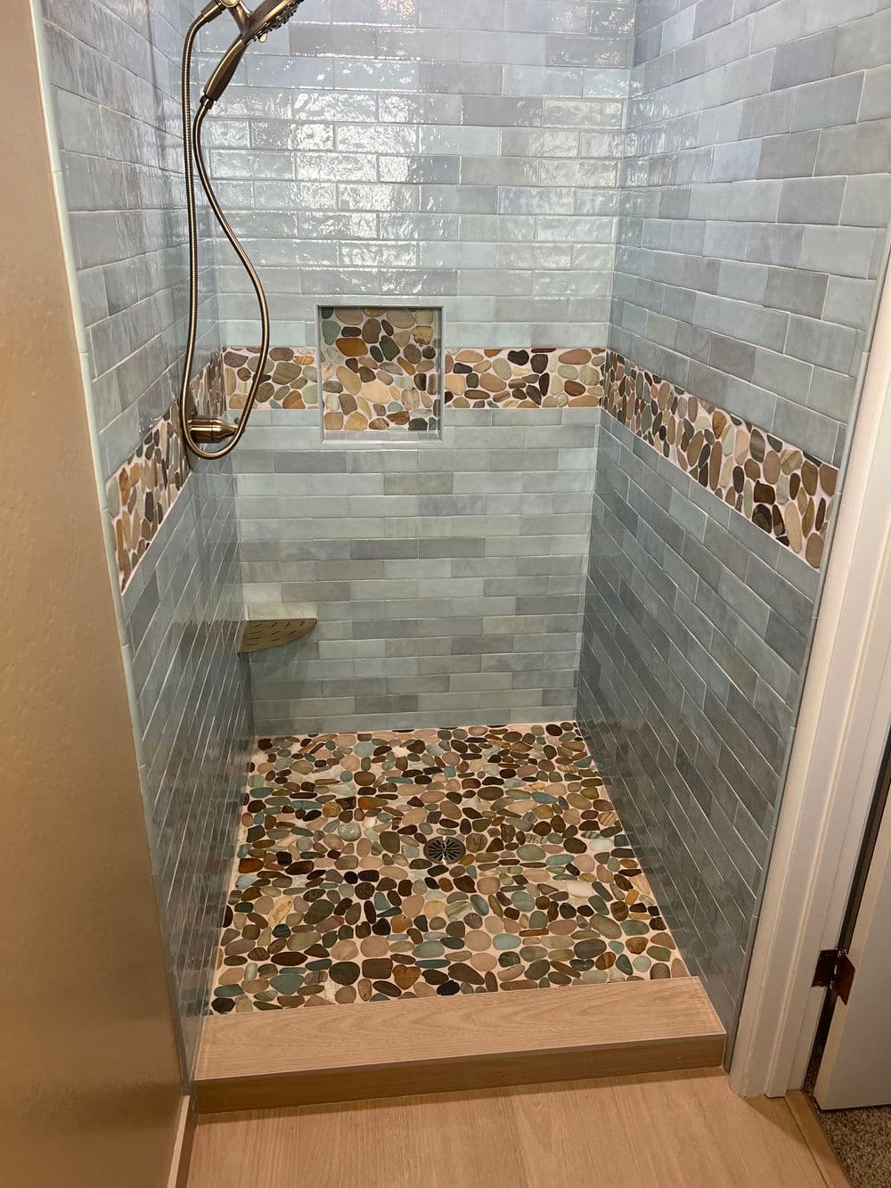 Gallery photos for Maui-Themed Shower Remodel in Mountain View, CA: Image #10