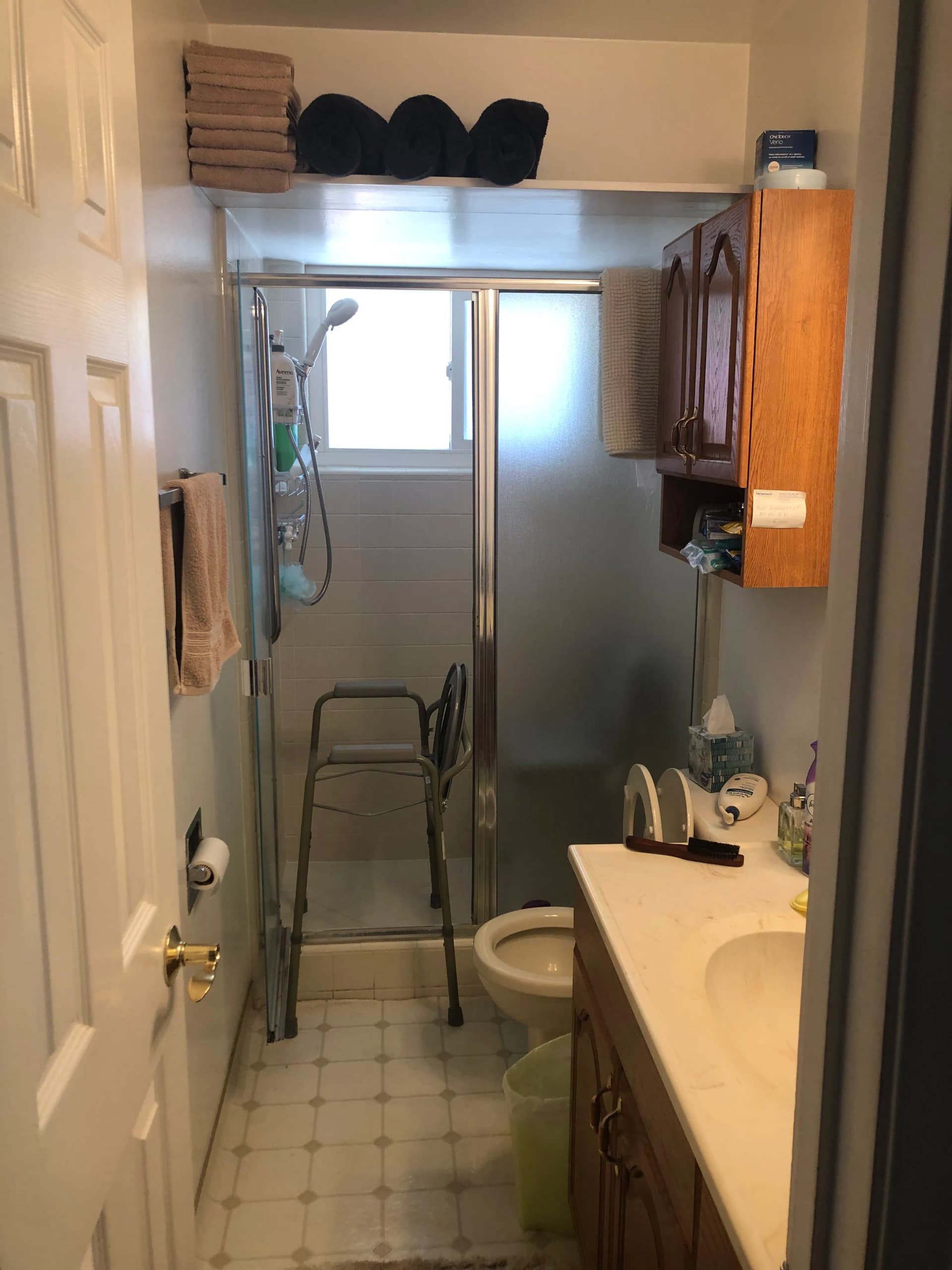 Gallery photos for Accessible Bathroom Remodel Built for Real Life in San Jose: Image #1